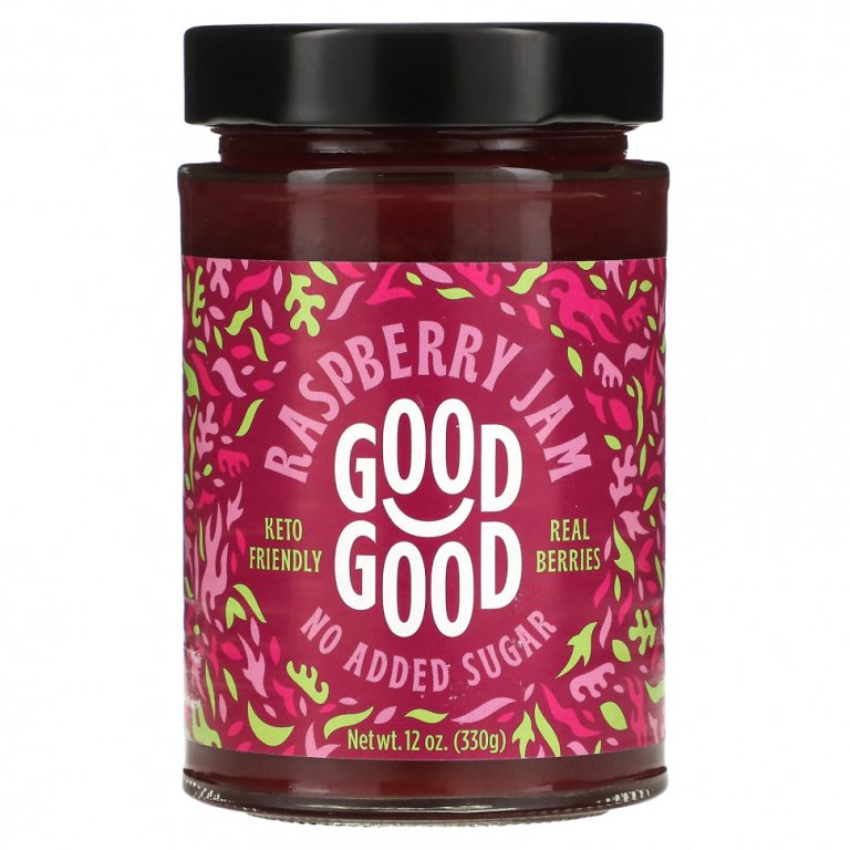 GOOD GOOD, Raspberry Jam, 12 oz (330 g)