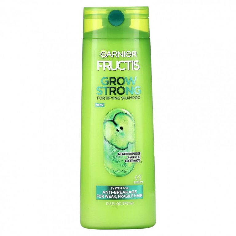 Garnier, Укрепляющий шампунь, Grow Strong, 370 мл (12,5 жидк.)