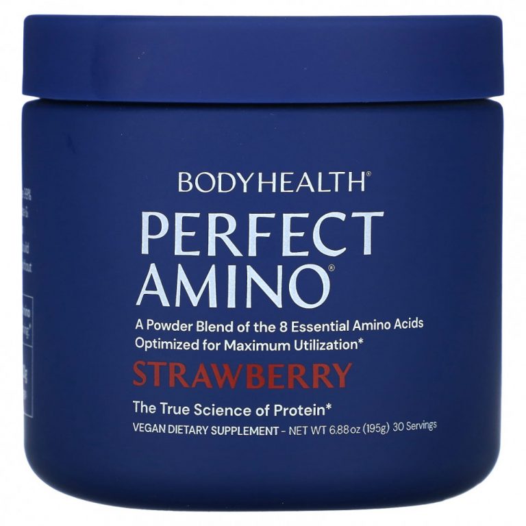 BodyHealth, Perfect Amino, клубника, 195 г (6,88 унции)