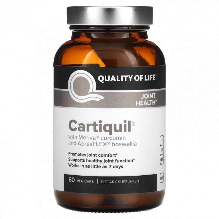 Quality of Life Labs, Cartiquil« 60 растительных капсул