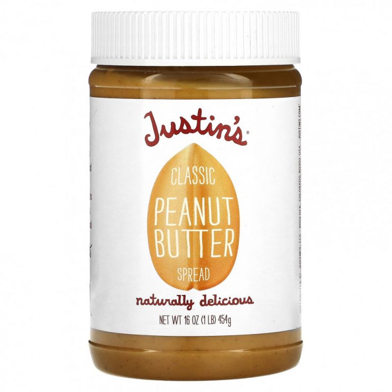 Justin’s Nut Butter, Классическое арахисовое масло, 16 унций (454 г)