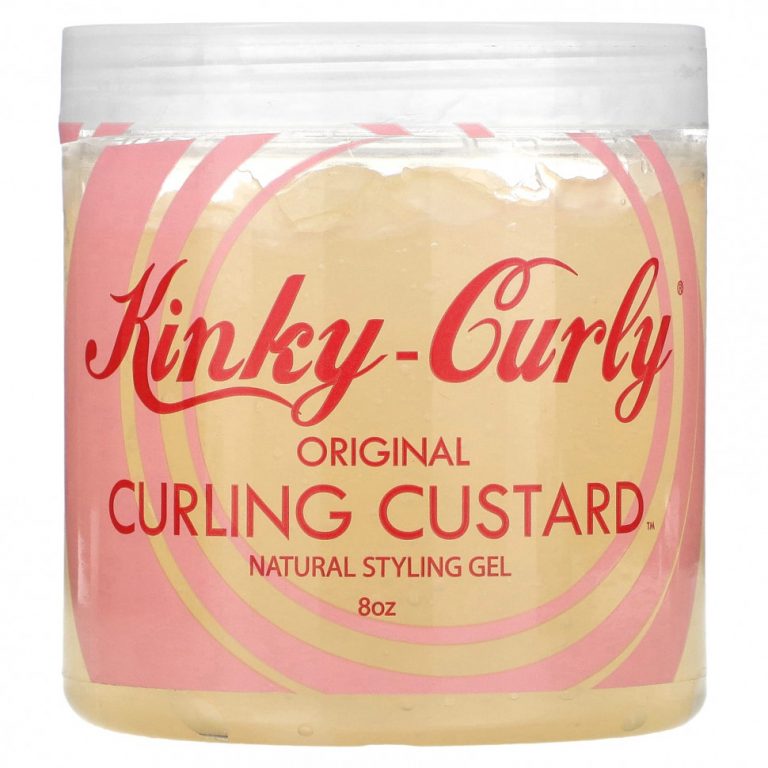 Kinky-Curly, Original Curling Custard, гель для натуральной укладки, 8 унций