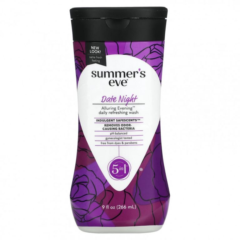 Summer’s Eve, Alluring Evening Daily Refreshing Wash, Date Night, 266 мл (9 жидк. Унций)