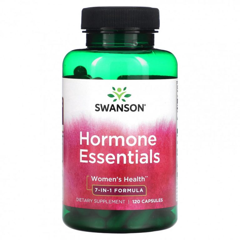 Swanson, Hormone Essentials, для женского здоровья, 120 капсул