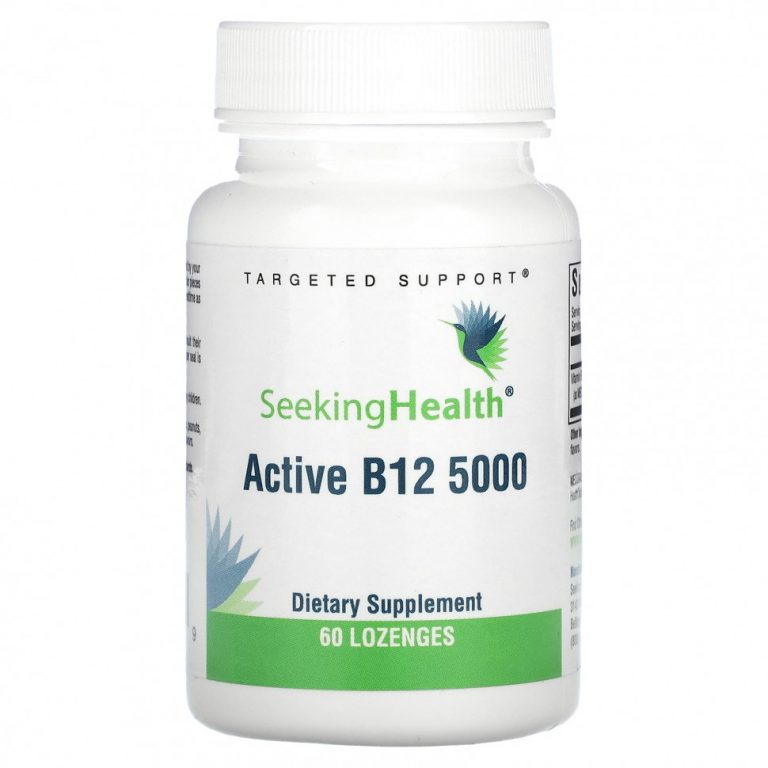 Seeking Health, Acitve B12 5000« 60 пастилок