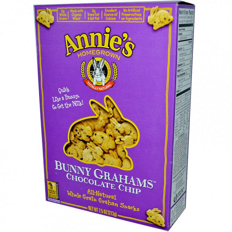 Annie’s Homegrown, Bunny Grahams, Chocolate Chip, 7.5 oz (213 g)