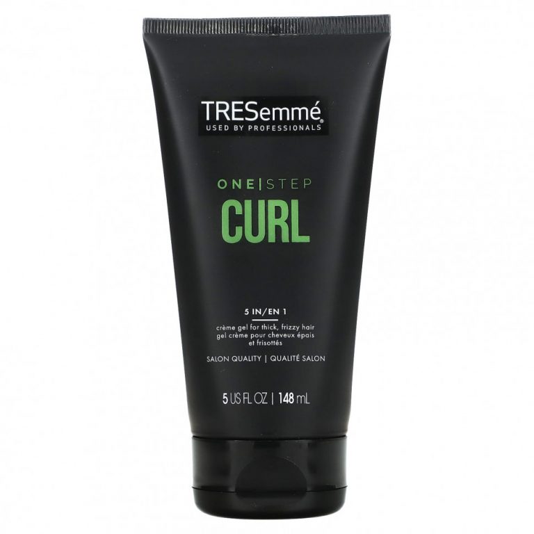 Tresemme, One Step Curl, крем 5 в 1, для густых, вьющихся волос, 148 мл (5 жидк. Унций)