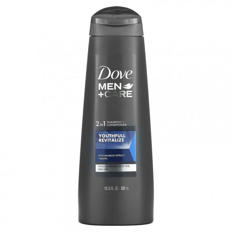 Dove, Men + Care, 2 в 1, шампунь + кондиционер, восстановление молодости, 355 мл (12 жидк. Унций)