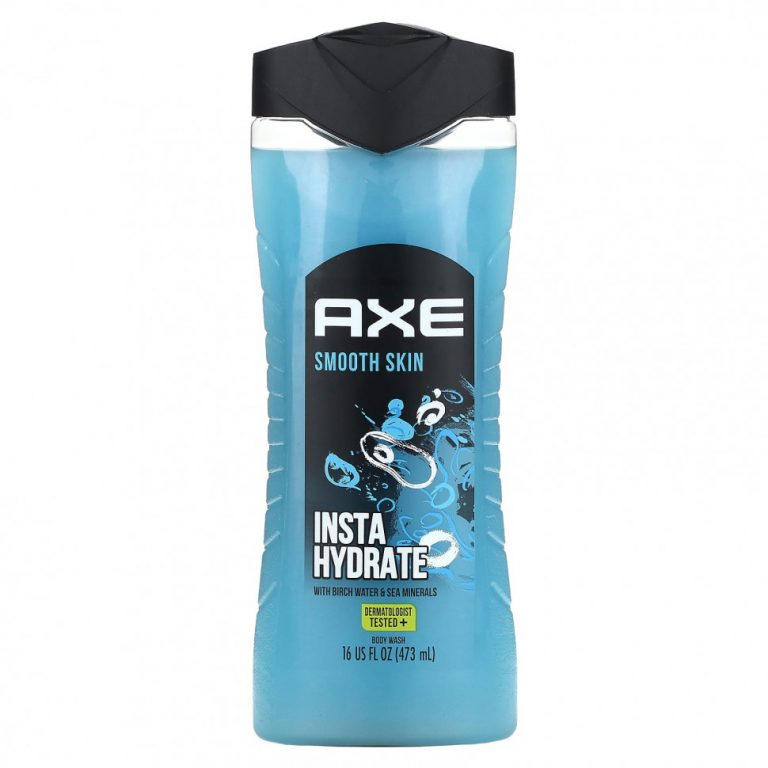 Axe, Гель для душа Insta Hydrate, с березовой водой и морскими минералами, 473 мл (16 жидк. Унций)