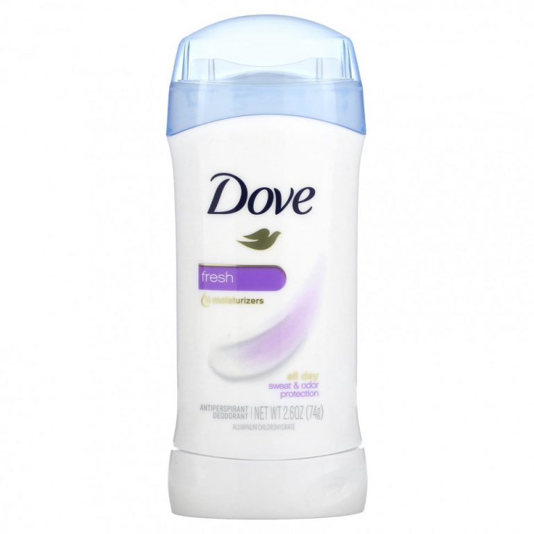 Dove, Дезодорант-антиперспирант, свежий, 74 г (2,6 унции)