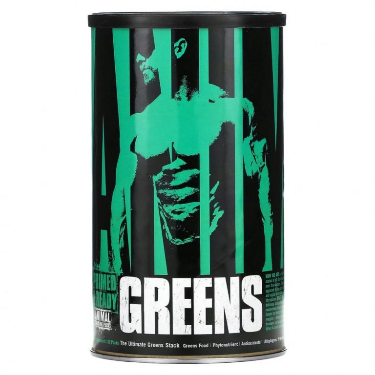 Universal Nutrition, Animal Greens, усиленная формула с зеленью, 30 пакетиков