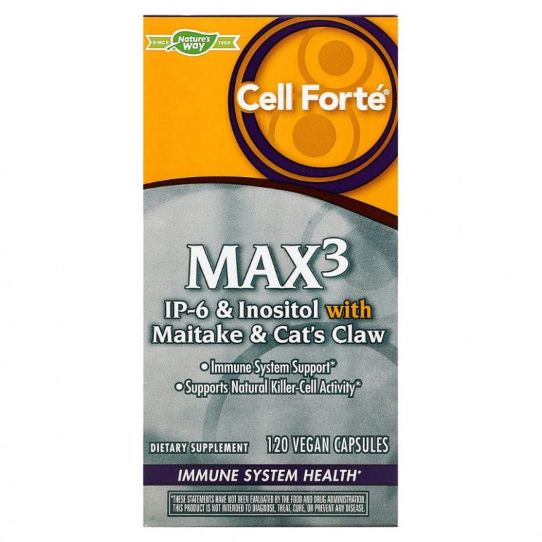 Nature’s Way, Cell Fort? MAX3, 120 веганских капсул