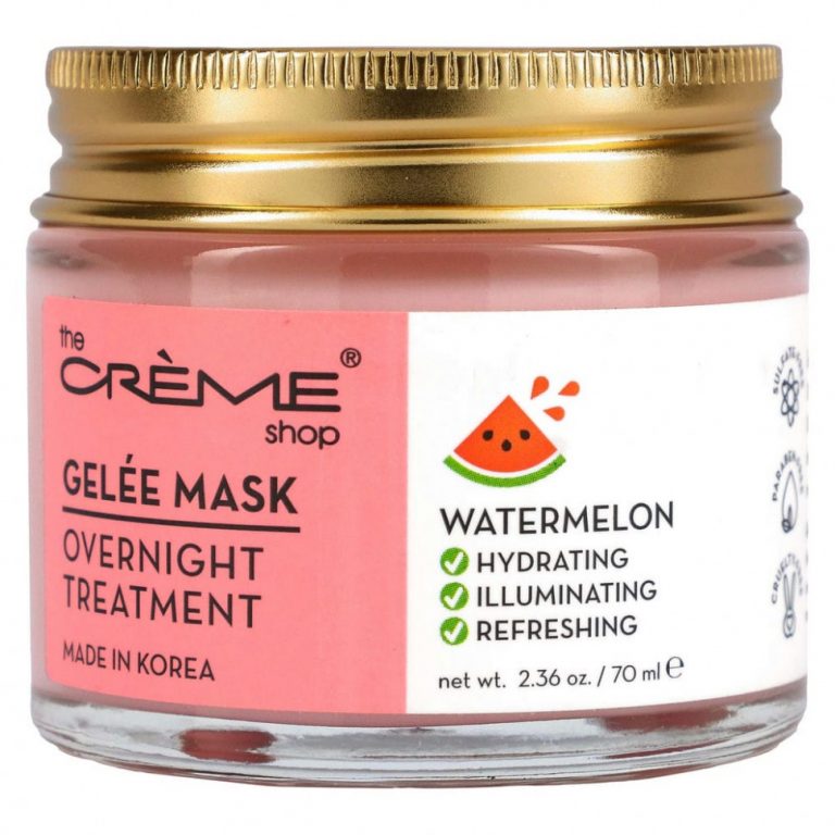 The Creme Shop, Gelee Beauty Mask, ночная маска, арбуз, 70 мл (2,36 унции)