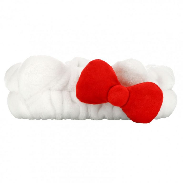 The Creme Shop, Plush Spa Heaband With Hello Kitty’s Signature Bow, 1 Piece