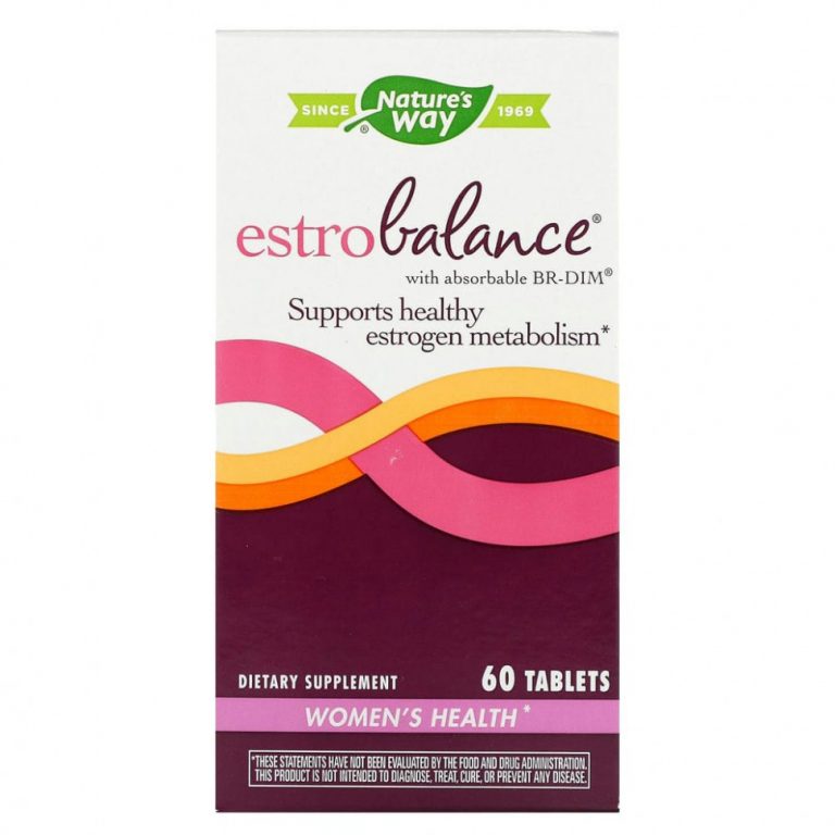 Nature’s Way, EstroBalance с поглощаемым комплексом BR-DIM, 60 таблеток