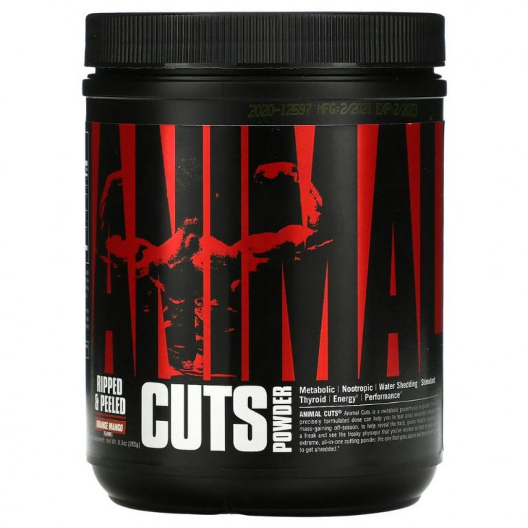 Universal Nutrition, Animal Cuts, апельсин и манго, 265 г (9,3 унции)