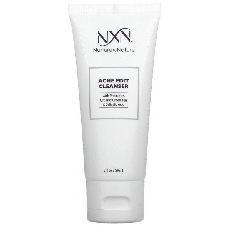 NXN, Nurture by Nature, Acne Edit, очищающее средство против акне, 60 мл (2 жидк. унции)