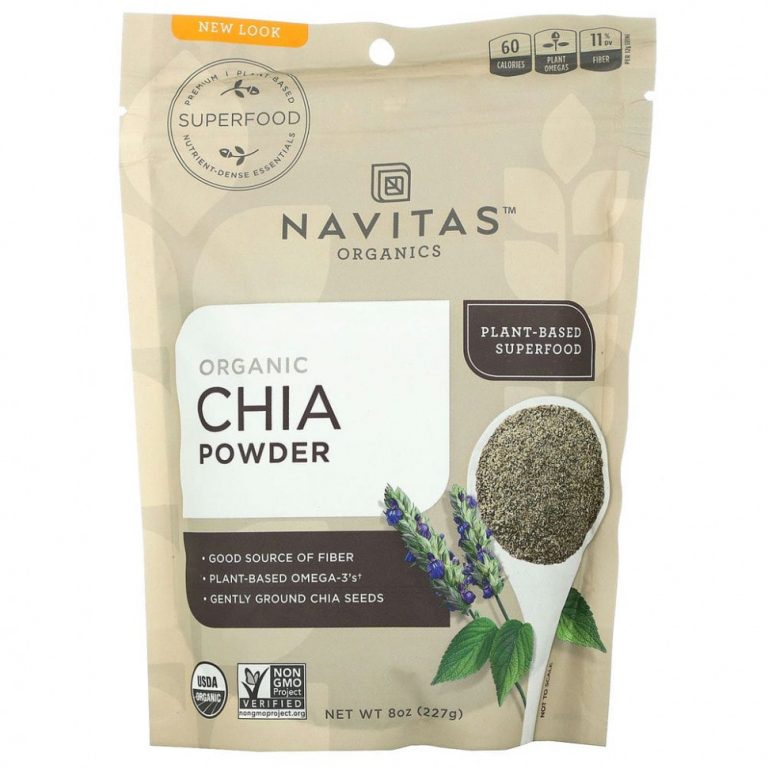 Navitas Organics, Органический порошок чиа, 227 г (8 унций)