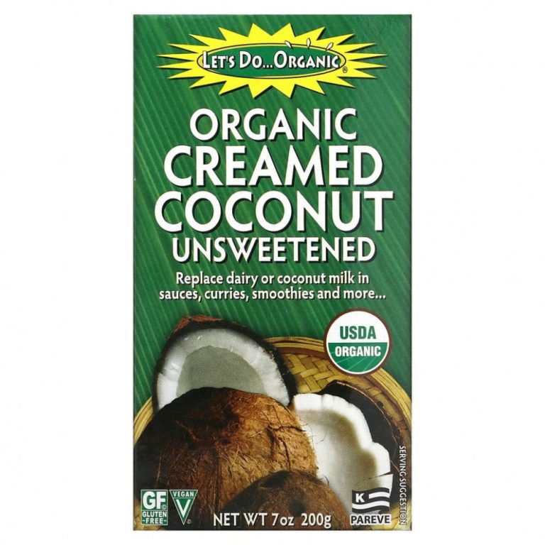 Edward & Sons, Edward & Sons, Let’s Do Organic, Organic Creamed Coconut, Unsweetened, 7 oz (200 g)