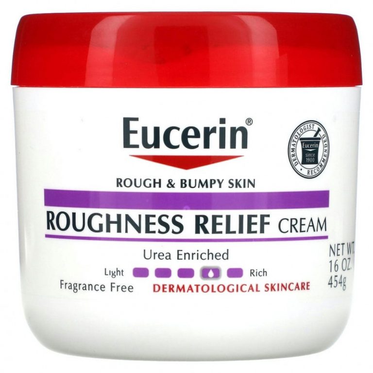 Eucerin, крем для снятия шероховатости, без отдушки, 454 г (16 унций)