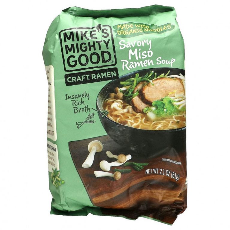 Mike’s Mighty Good, Craft Ramen, пикантный суп из мисо рамен, 61 г (2,1 унции)