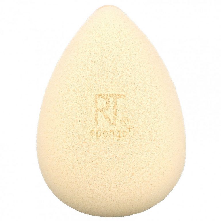 Real Techniques, Sponge +, Miracle Cleanse Sponge, с пробиотиками, шаг: Очищение, 1 спонж