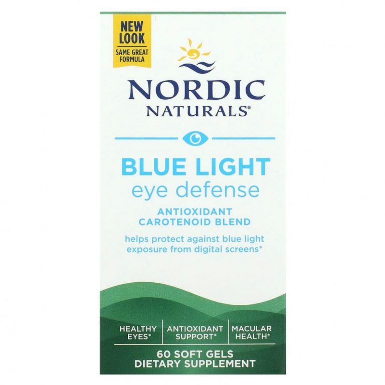 Nordic Naturals, Blue Light Eye Defense, 60 мягких таблеток