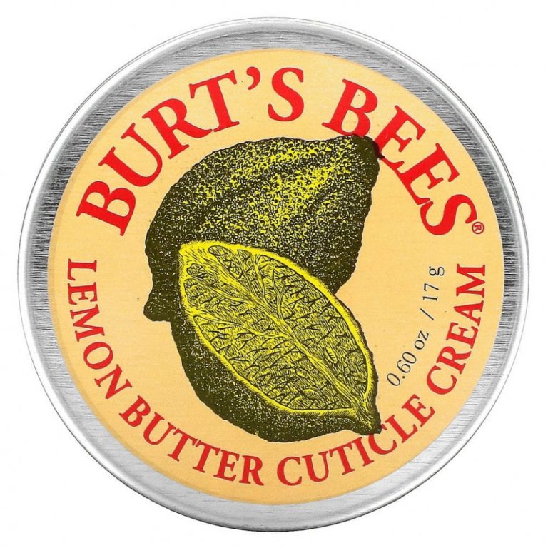 Burt’s Bees, Крем для кутикулы с лимонным маслом, 17 г (0,60 унции)