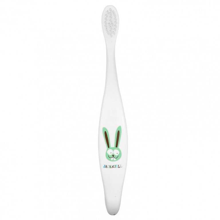 Jack n’ Jill, Bio Toothbrush, экстра мягкая, Bunny, 1 зубная щетка