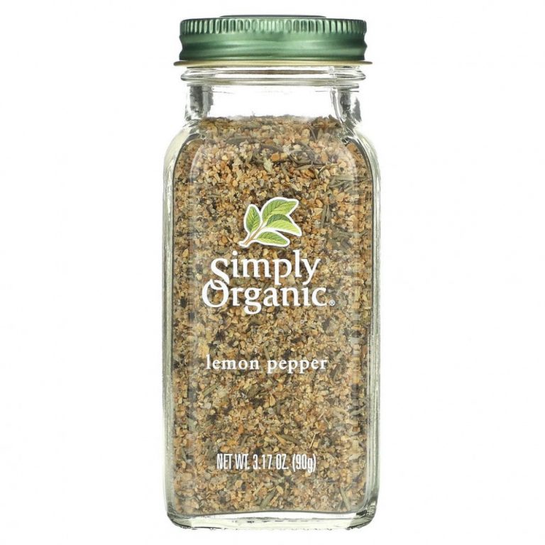 Simply Organic, Лимонный перец, 90 г (3,17 унции)