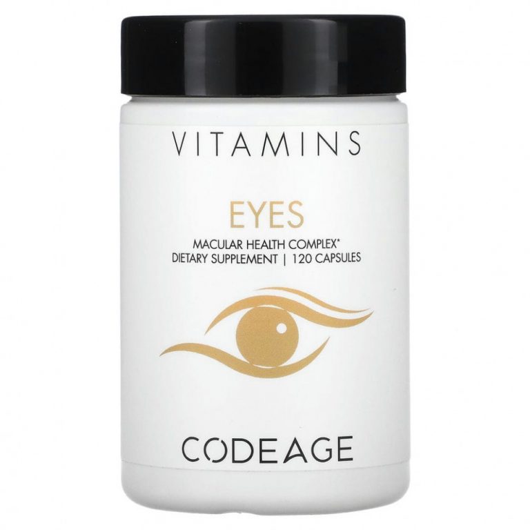 Codeage, Eyes Vitamin, комплекс для здоровья макулы, 120 капсул