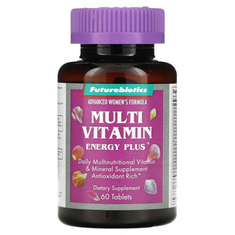 FutureBiotics, Advanced Women’s Formula, мультивитамины Energy Plus, 60 таблеток