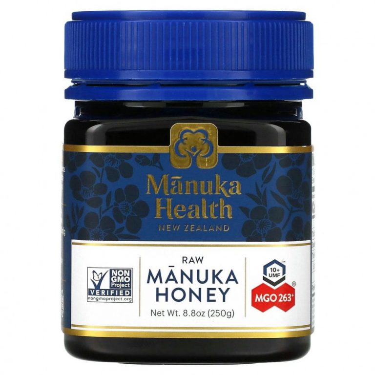 Manuka Health, Мед манука, MGO 250+, 250 г (8,8 унции)