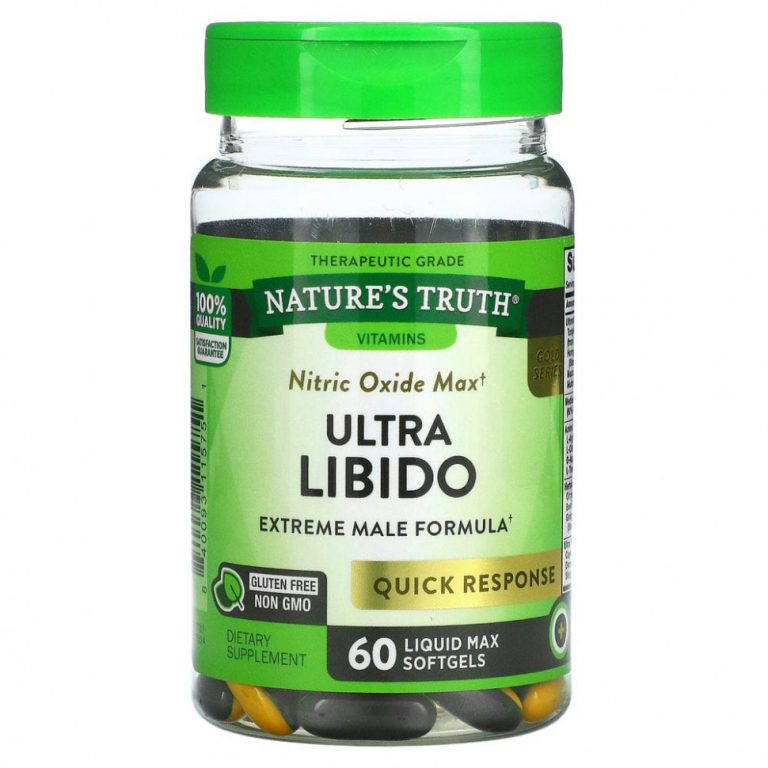 Nature’s Truth, Ultra Libido, 60 мягких таблеток Liquid Max