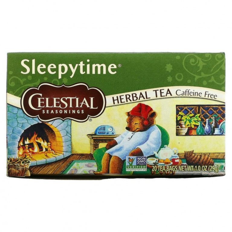 Celestial Seasonings, Sleepytime, травяной чай, без кофеина, 20 чайных пакетиков, 29 г (1,0 унции)