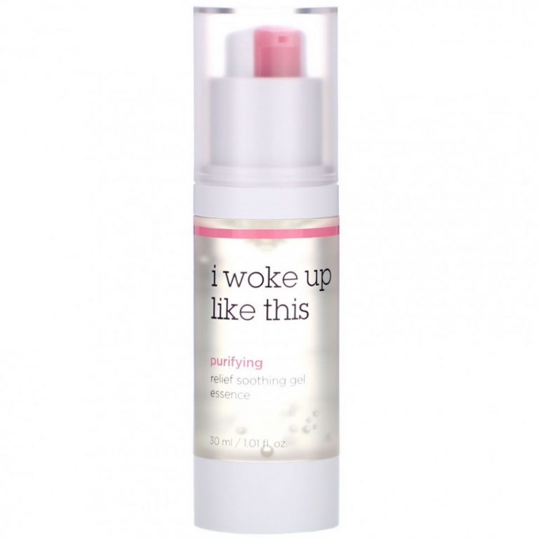 I Woke Up Like This, Purifying, Relief Soothing Gel Essence, 1.01 fl oz (30 ml)