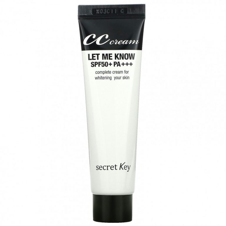 Secret Key, Let Me Know, CC-крем, SPF 50+, PA+++, 30 мл (1,01 жидк. унции)