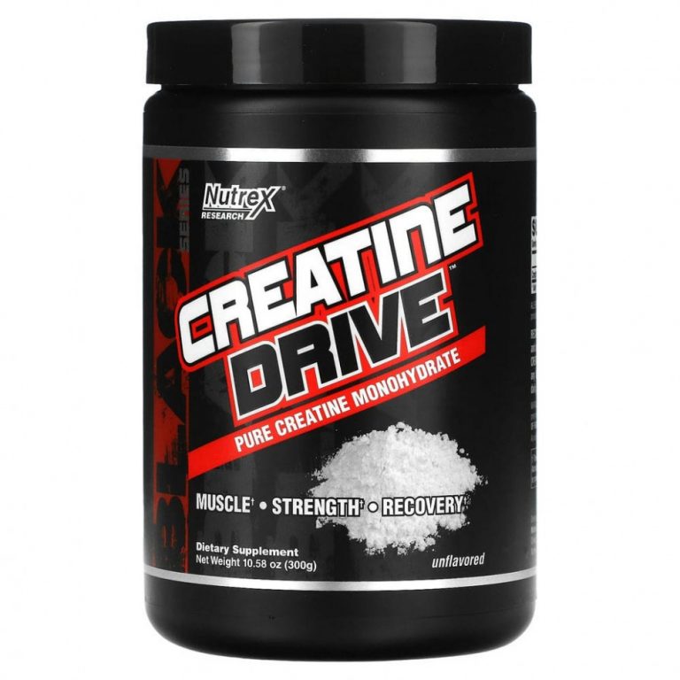 Nutrex Research, Creatine Drive, креатин без добавок, 300 г (10,58 унций)