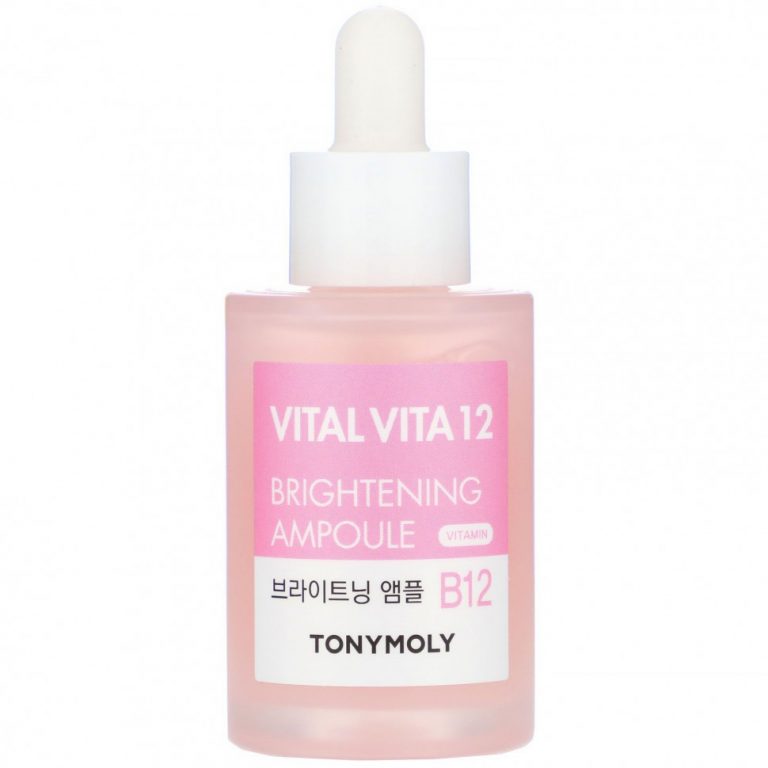 Tony Moly, Vital Vita 12, осветляющая ампула с витамином B12, 30 мл (1,01 жидк. Унции)