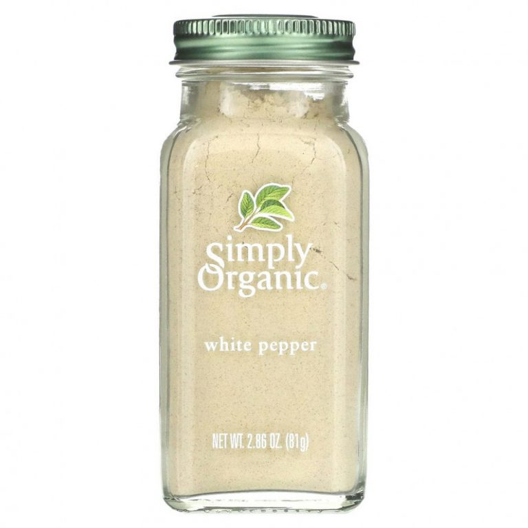 Simply Organic, Белый перец, 2.86 унции (81 г)