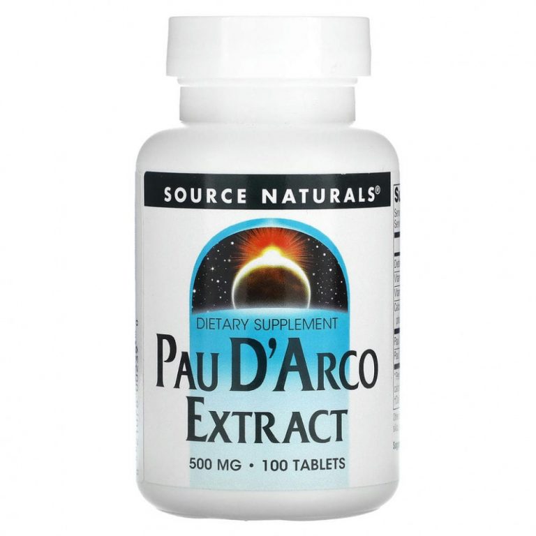 Source Naturals, экстракт коры муравьиного дерева, 500 мг 100 таблеток