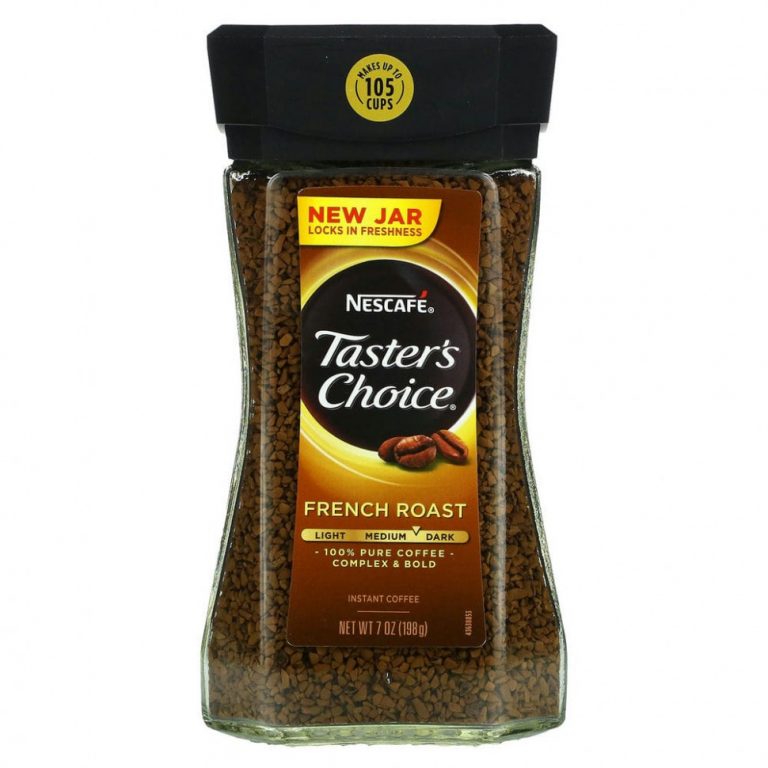 Nescaf?, Taster’s Choice, Instant Coffee, French Roast, 7 oz (198 g) Тестер Чойс, растворимый кофе, французской обжарки, 7 унций (198 грамм)