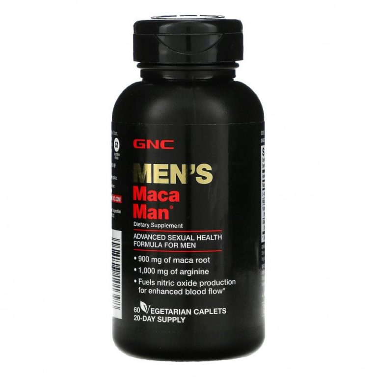 GNC, Men’s Maca Man, 60 вегетарианских капсул