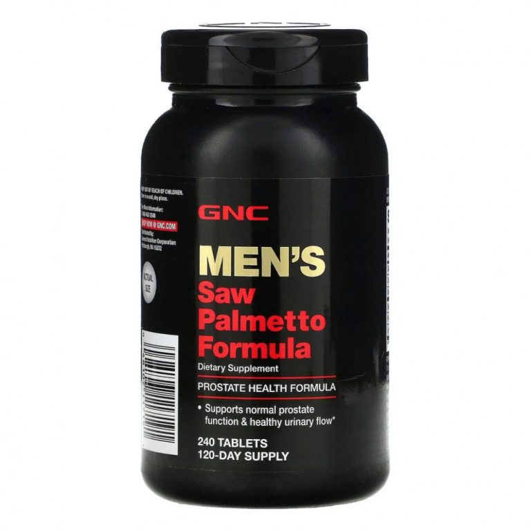 GNC, Men’s Saw Palmetto Formula, 240 таблеток