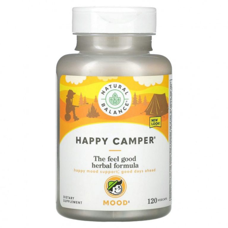 Natural Balance, Happy Camper, 120 вегетарианских капсул