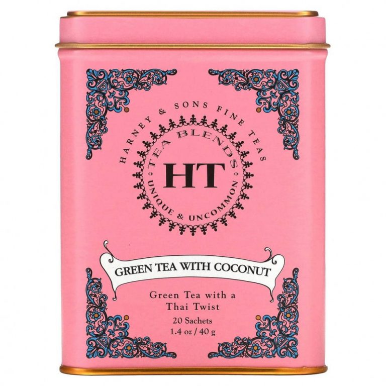 Harney & Sons, Green Tea with Thai Flavors, 20 Tea Sachets, 1.4 oz (40 g)