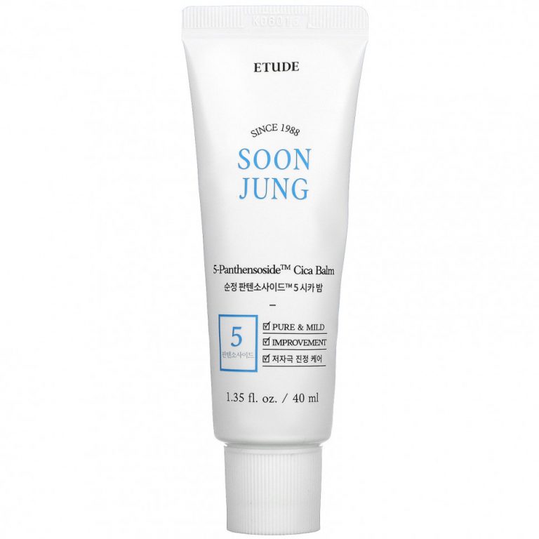 Etude, Soon Jung, 5 Panthensoside Cica Balm, 1.35 fl oz (40 ml)