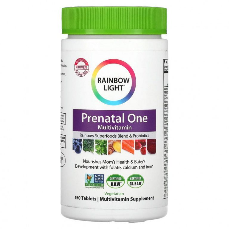 Rainbow Light, Prenatal One, мультивитамины для беременных, 150 таблеток