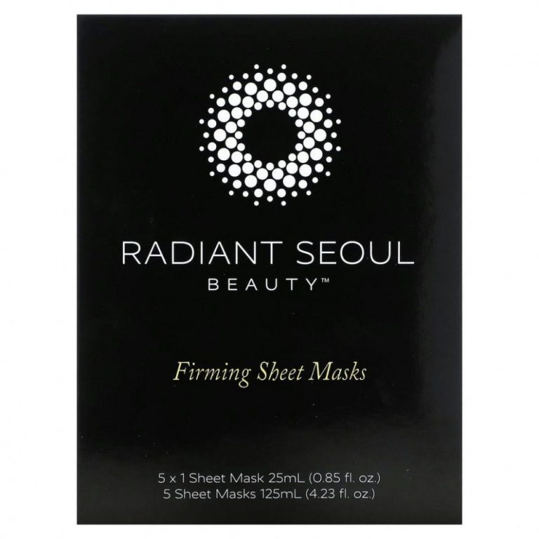 Radiant Seoul, тканевая маска для упругости кожи, 5 шт. по 25 мл (0,85 унции)