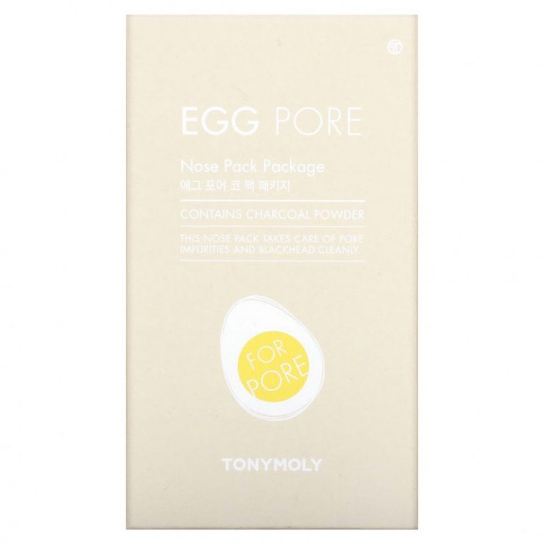 Tony Moly, Egg Pore, пакетик для носа, 7 пакетиков